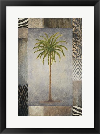 Framed Sun Palm II Print