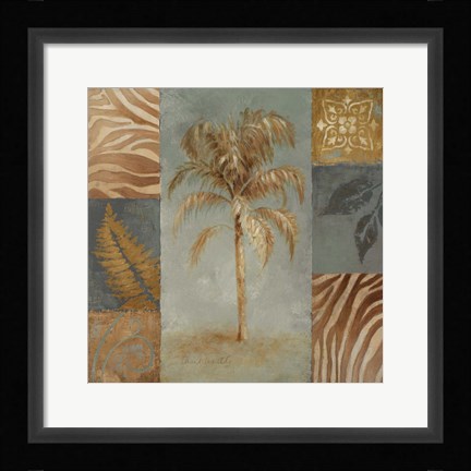 Framed Island Paradise I Print