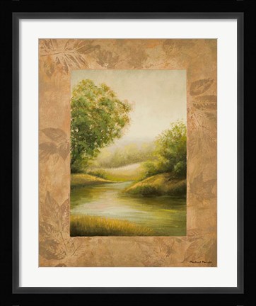 Framed Northern Lake Print