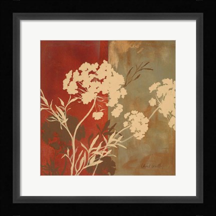 Framed Among the Flowers I Print