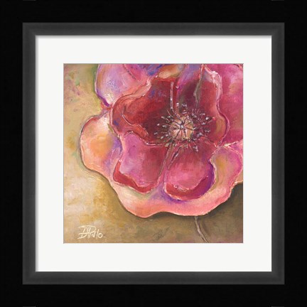 Framed Pink Accent II Print