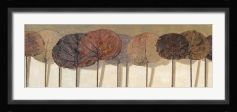 Framed Leaves Show I Print