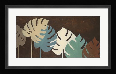 Framed My Fashion Leaves II Print