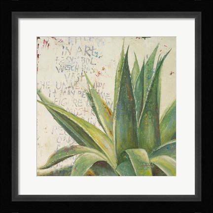 Framed Aloe I Print