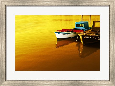 Framed Boat I Print