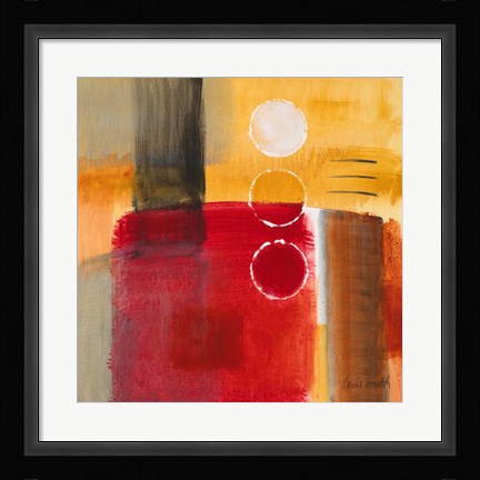 Framed City Night Lights II Print