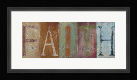 Framed FAITH Print