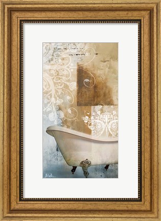 Framed Bathroom &amp; Ornaments I Print