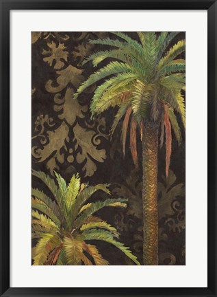 Framed Palms I Print