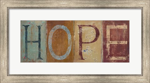 Framed HOPE Print
