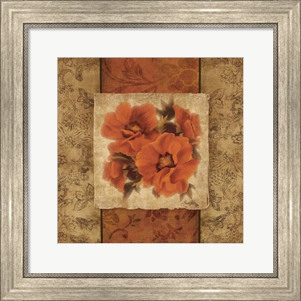 Framed Spice Flower II Print