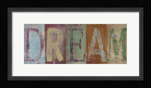 Framed DREAM Print
