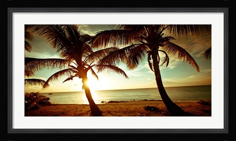 Framed Bimini Sunset II Print