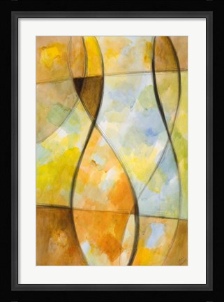 Framed Lyrical II Print