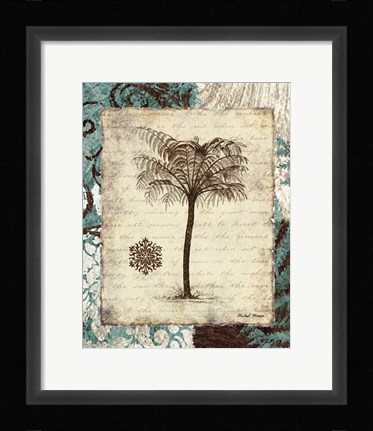 Framed Secret Fern IV Print