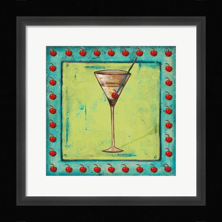 Framed Cherry Coctelito Print