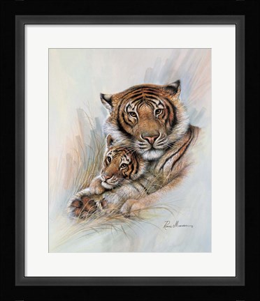 Framed Safe &amp; Sound Print