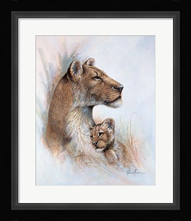 Framed Mother's Pride Print