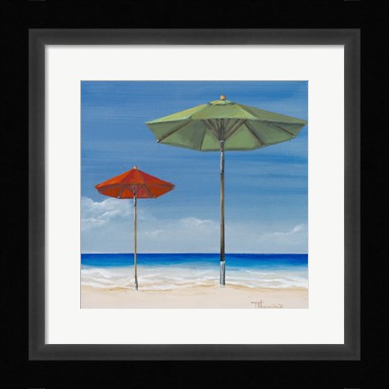 Framed Coastal Scene II Print
