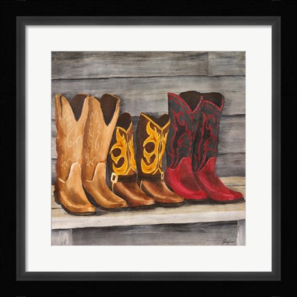 Framed Two Step Print