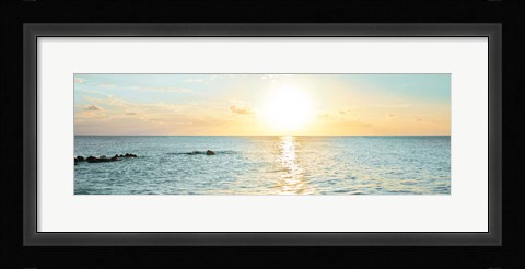 Framed Bimini Horizon I Print