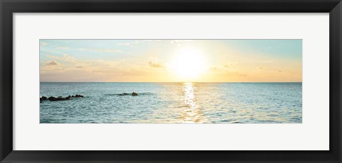 Framed Bimini Horizon I Print