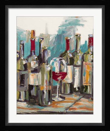 Framed Uncorked I Print