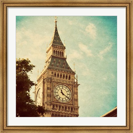 Framed London Sights I Print