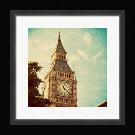 Framed London Sights I Print