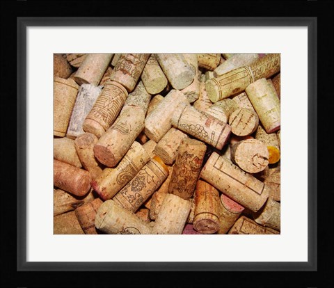 Framed Corks I Print