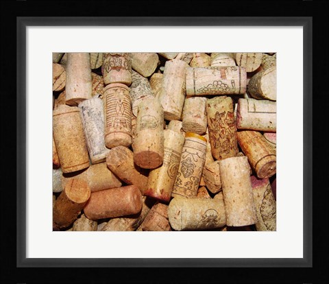 Framed Corks II Print