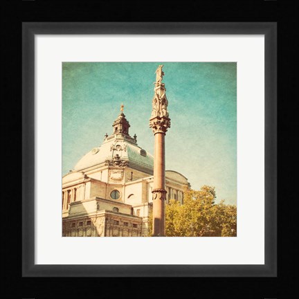 Framed London Sights IV Print
