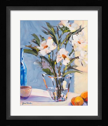 Framed Morning Rose II Print