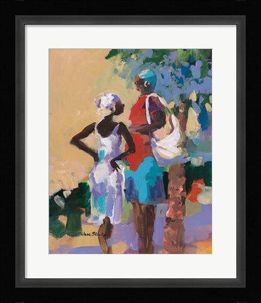 Framed Saturday Morning I Print