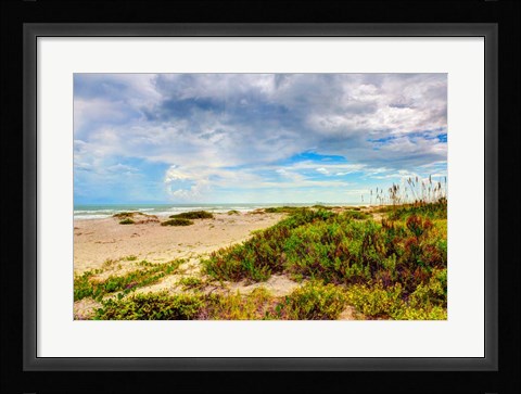Framed Beach Island II Print