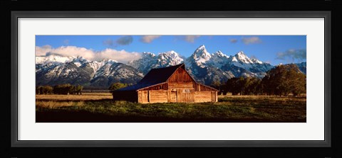 Framed Alma Moulton Barn Print