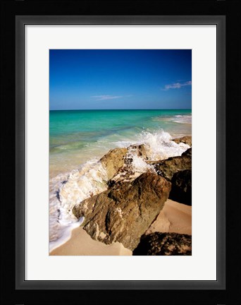 Framed Rising Tide I Print