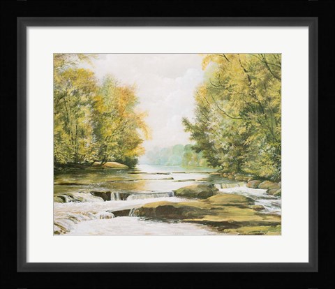 Framed Firemen's Park Print