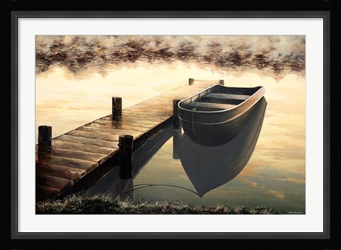 Framed Quiet Morning Print