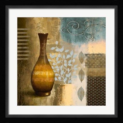 Framed Earthly Pottery II Print