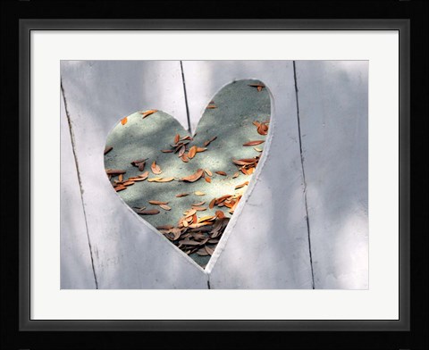 Framed Heart Full of Love Print