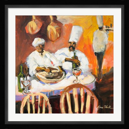 Framed Touch of Spice I Print