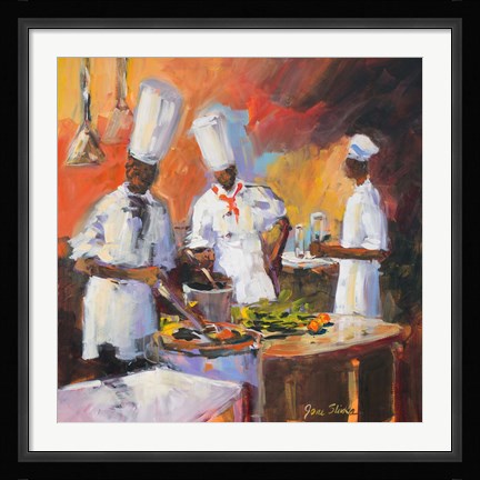 Framed Touch of Spice II Print