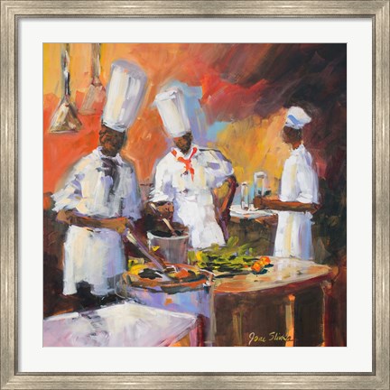 Framed Touch of Spice II Print