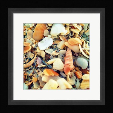 Framed Sea Glass II Print