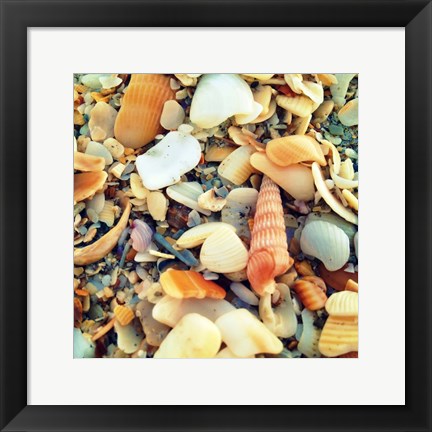 Framed Sea Glass II Print
