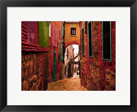 Framed Old Toledo Print