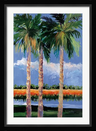Framed Palm Coast Print