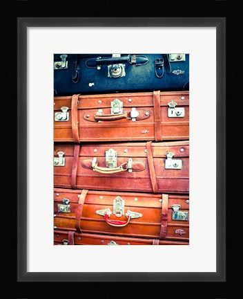 Framed Eastern Travels I Print