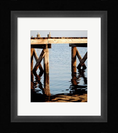 Framed Waterside Beauty I Print